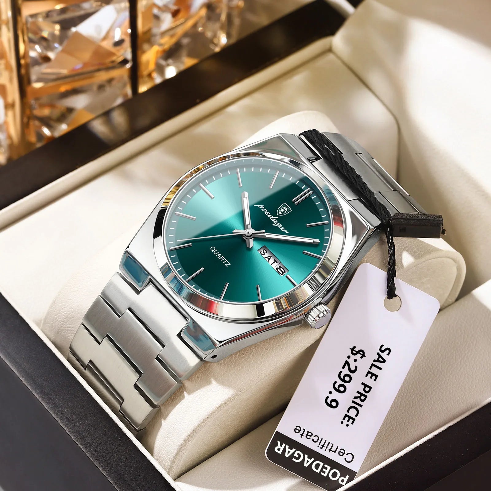 POEDAGAR Signature Luxury Watch – Classic Men’s Designer Timepiece