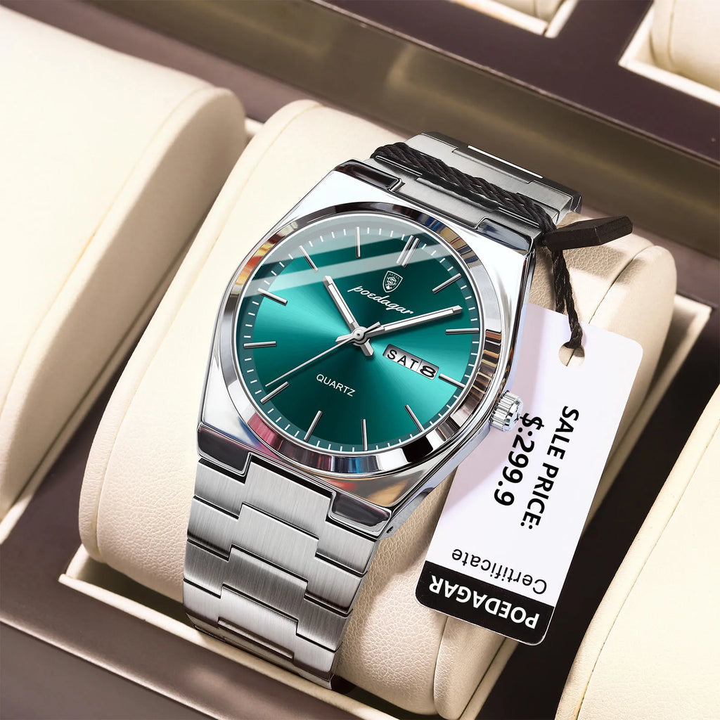 POEDAGAR Signature Luxury Watch – Classic Men’s Designer Timepiece
